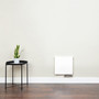Planal 4PSS Horizontal Radiator: Traffic White (RAL 9016) 400mm H x 409mm L - Planal-Horizontal-4PSS400W-White-Lifestyle-01.jpg