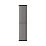 Tilbrook 1800 Vertical Radiator: Signal Black (RAL 9004) 1813mm H x 406mm L - Clearance-Tilbrook-TS1816B-Black.jpg
