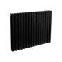 Linear. D600 Horizontal Radiator: Signal Black (RAL 9004) 600mm H x 851mm L - Clearance-Linear-Horizontal-LINEAR-LD616B-Black.jpg