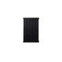 Klon. D600 Horizontal Radiator: Signal Black (RAL 9004) 600mm H x 367mm L - Clearance-Klon-Horizontal-KOLON-D610B-Black.jpg