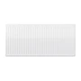 Compact 4 - 6SF 600mm High Horizontal Radiator - Compact-4-6SF1300W-White-Cutout-02.jpg