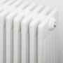 6 Column 300mm High Horizontal Radiator - 6-Column-White-Detail-01.jpg
