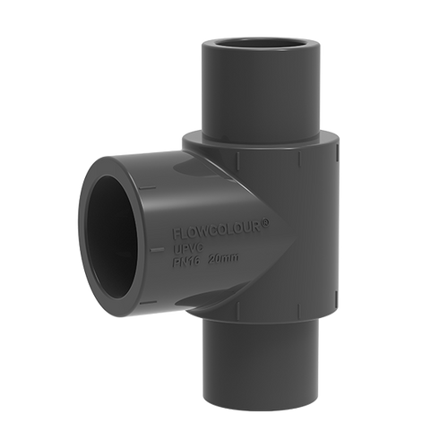 DIN Dual Spigot Tee