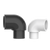 DIN Single Spigot Elbow