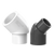 DIN Single Spigot 45 Degree Elbow