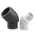 DIN Single Spigot 45 Degree Elbow