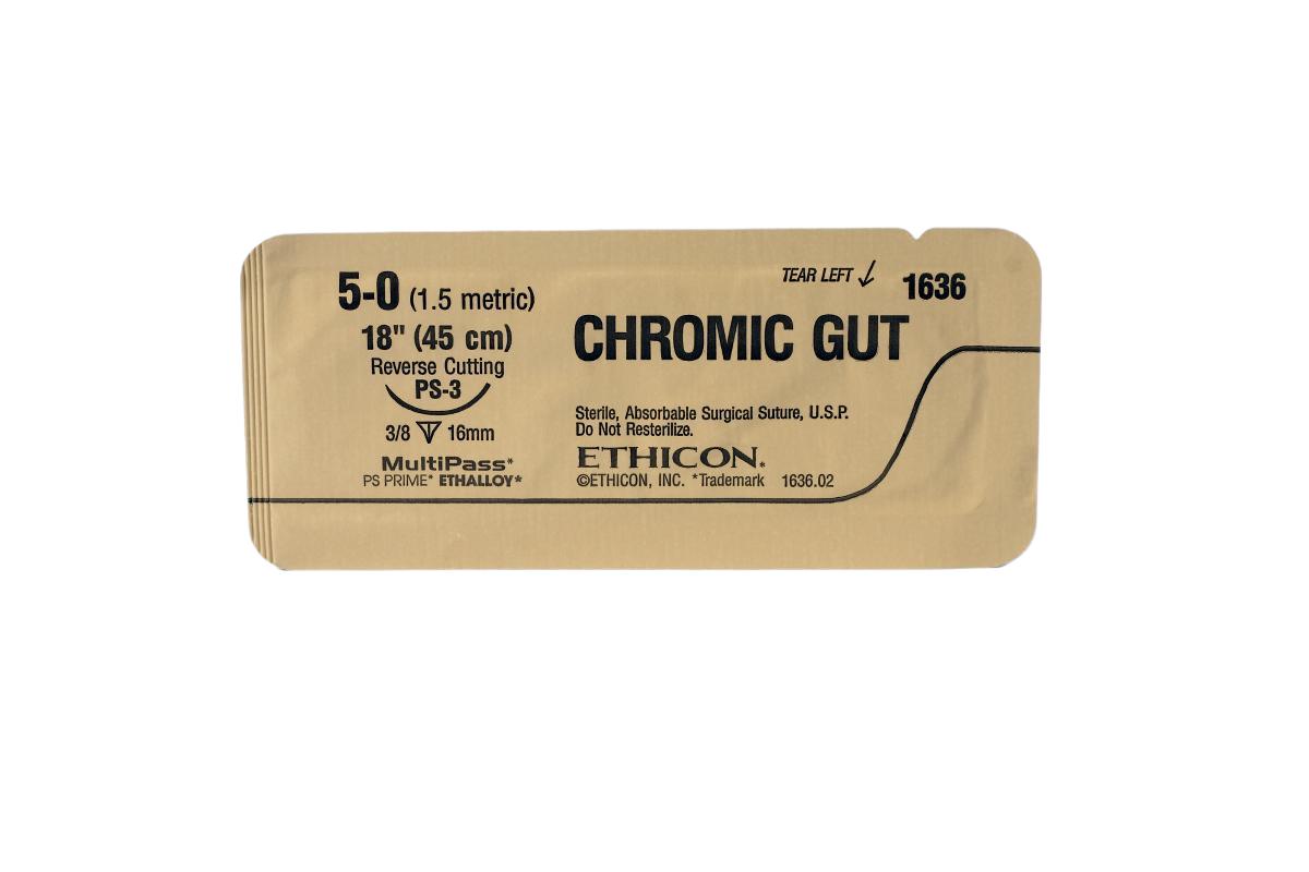 Look Chromic Gut C6/5-0 USP/27 Suture Assorbibili 557B 12/bx Di SURGICAL FRESH - Foto 8