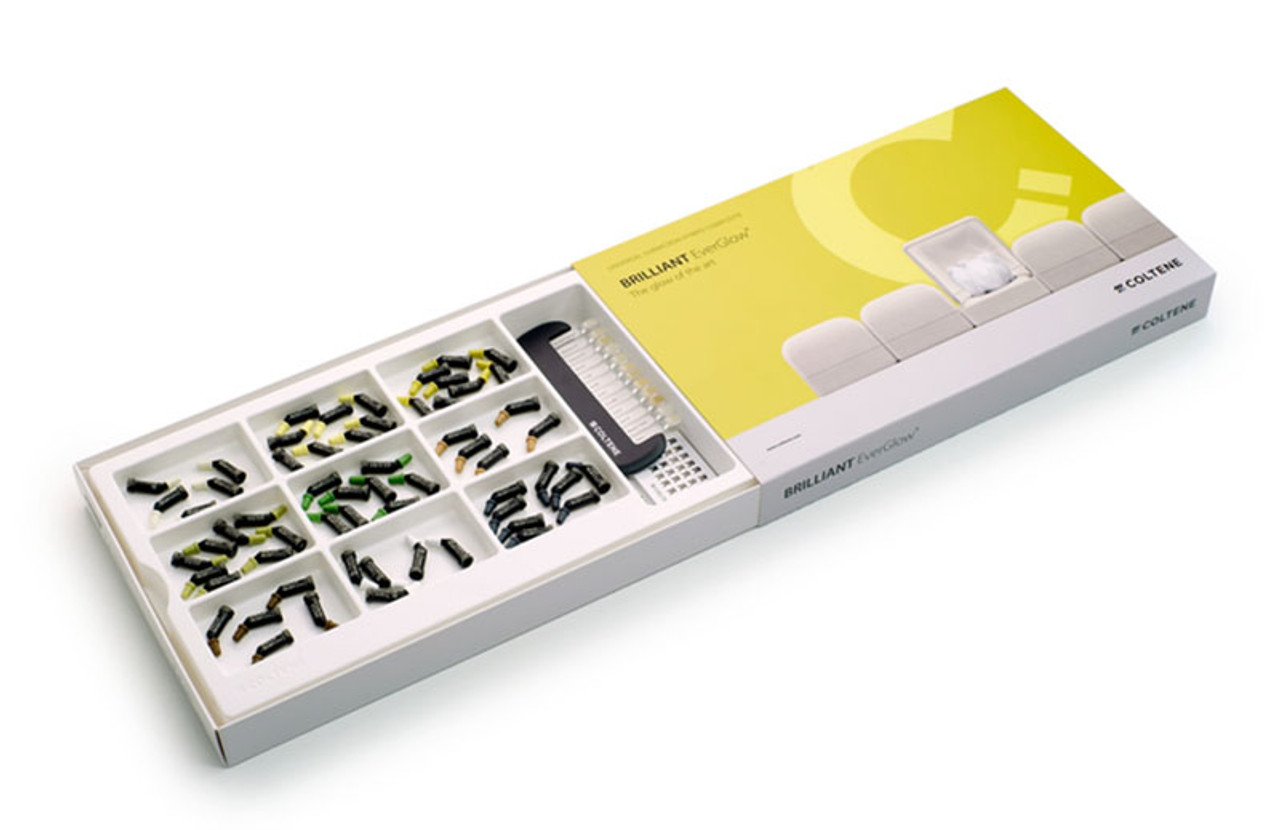 Coltene Brilliant EverGlow Universal Hybrid Composite System Kit Tips