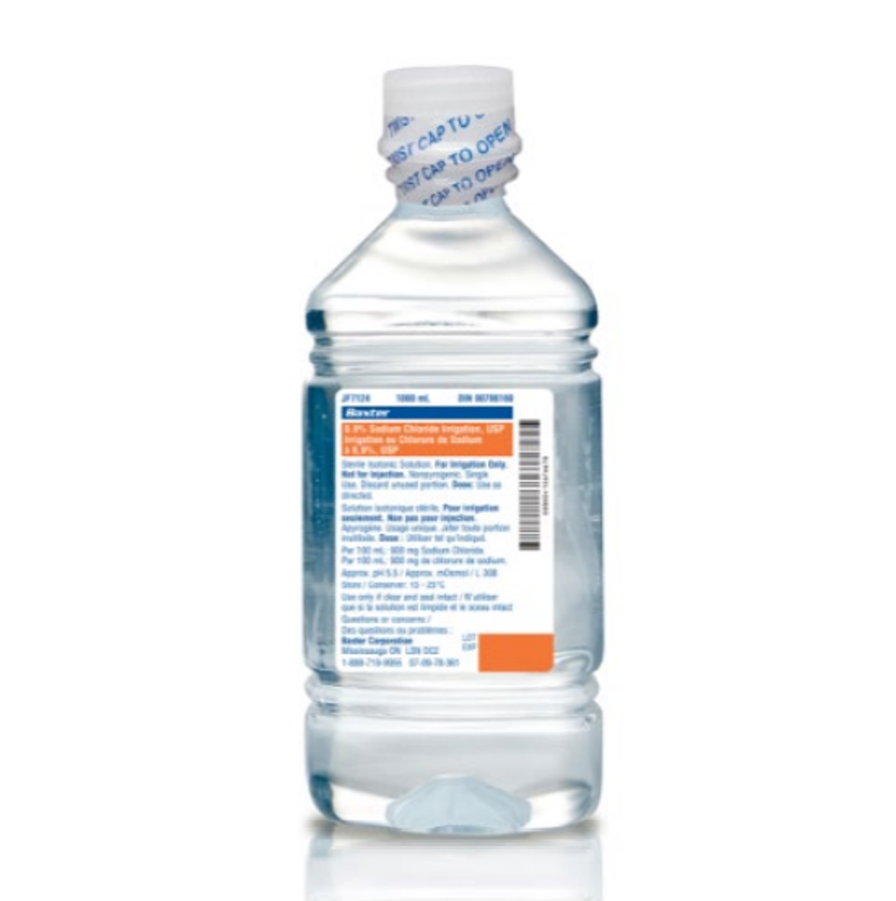 NaCl 0,9 %-500 ml-baxter - Aquitaine Materiel Secours