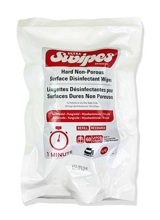 Germiphene Ultra Swipes Hard Surface Disinfectant Wipe Refill 160/pkg