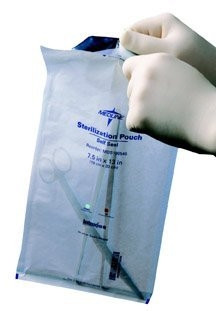 Medline Sterilization Pouch 8" x 16" case/1000 Valuemed Professional