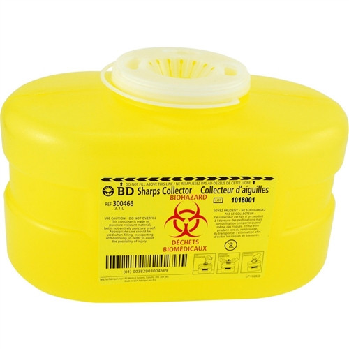 Sharps Container 3.1L Yellow - Valuemed Professional Products
