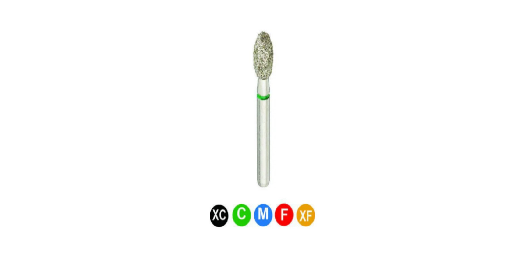 Crosstech Diamond Burs C15R 379-023 FG- EGG