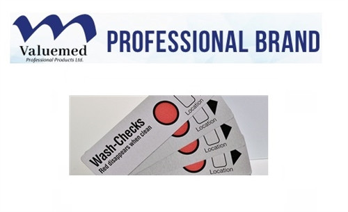 Valuemed Professional WashChecks Washer/Disinfector Test Strips 100