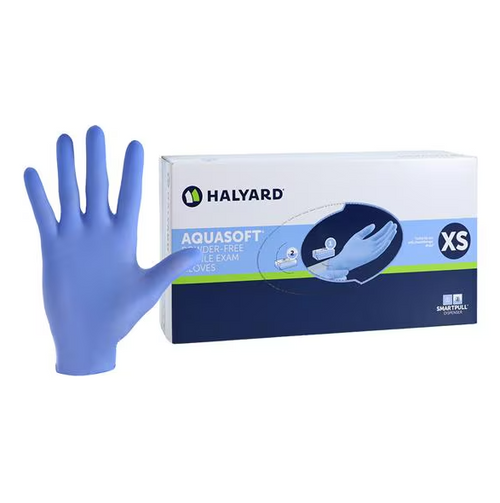 Halyard AQUASOFT Nitrile Powder Free Gloves, 300/box - Valuemed