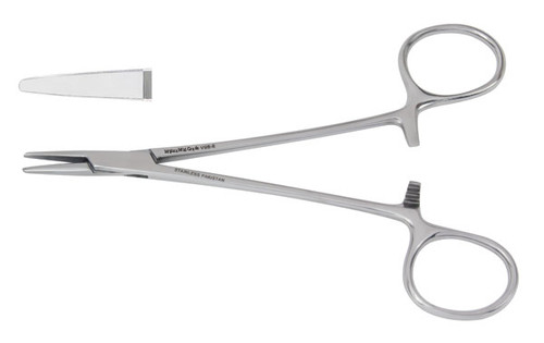 VANTAGE Webster Needle Holder, 5-1/4" (134mm), Smooth Jaws