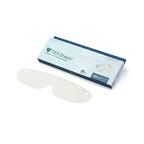 TIDI Dispens-A-Lens Clear (Replacement Eye Shield Only) 100/box