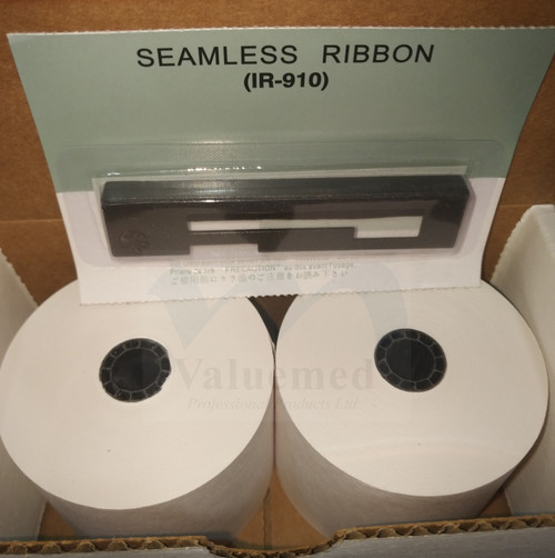 Smart Read Printer Ribbon & 2 Paper Rolls