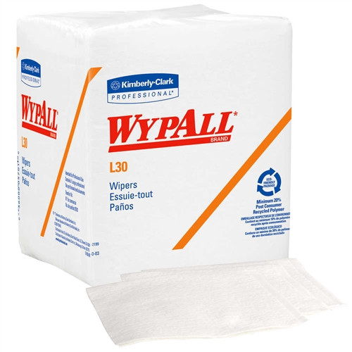 Wypall L30 Towels 12.5" x 12" 90/pkg x 12pkg/case