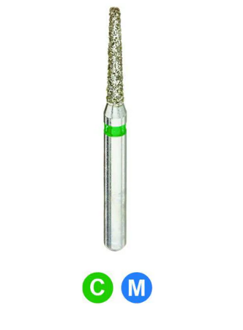 ValuDiamond Burs Round End Taper 850/012, 10/pkg