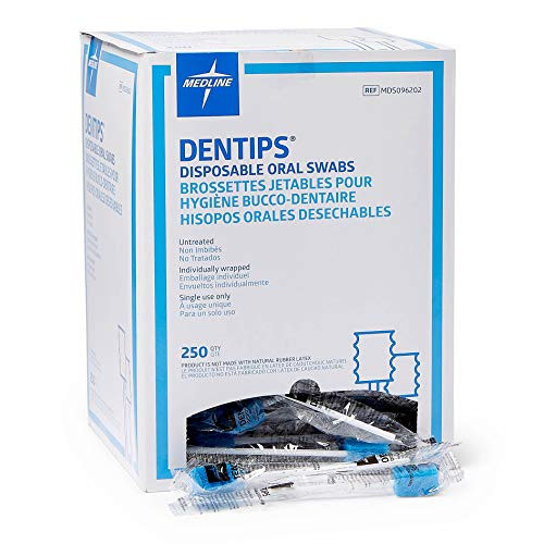 DenTips Oral Swabsticks Untreated, 250/box