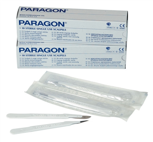 Paragon Disposable Scalpel #10 10/bx