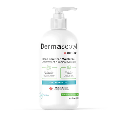 Aurelia Dermaseptyl Antiseptic Lotion Hand Sanitizer, 500ml, each