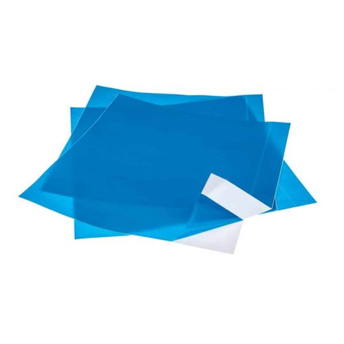 Blue Adhesive Sterile Barrier Film 8"x 8"  2/pk, 50 pk/case