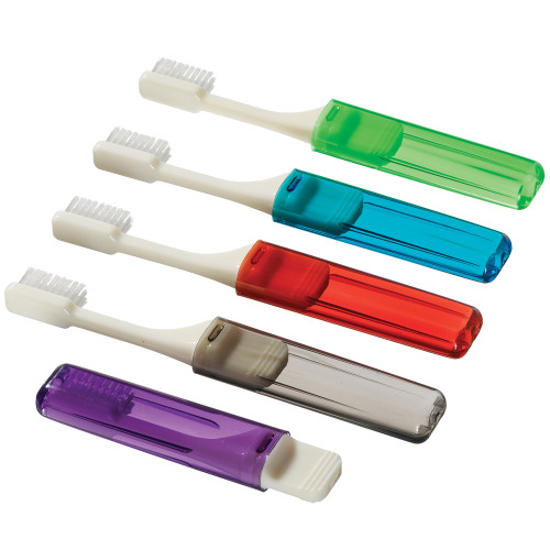 Plak Smacker Travel V-Trim Toothbrush 72/box