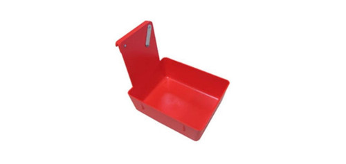 *Discontinued* Zirc Wall Hanging Lab Pan - Red