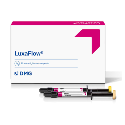 DMG LuxaFlow Ultra  Flowable Light-Cure Composite - Refill Kit, 2x1.5gm Syringe, 10 Tips