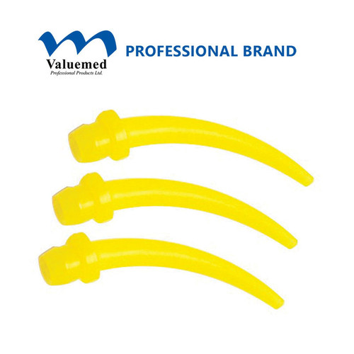 Valuemed Professional Yellow Intraoral Mixing Tips, 100/pkg Valuemed Professional Yellow Intraoral Mixing Tips, 100/pkg