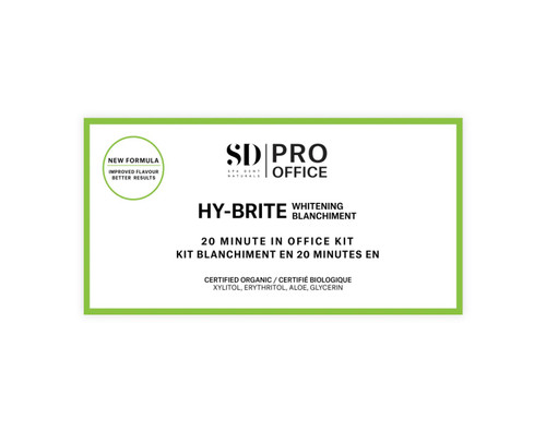 SpaDent Hy-Brite Teeth Whitening Single Patient Kit 30%CP & 5%HP, 1 Kit