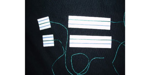 AMD Ritemed Neurological Sponge 1x3" Double Xray Single Strung Fused, Sterile 10/pk