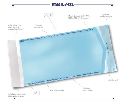 Medicom Steril-Peel Sterilization Pouches 200/box