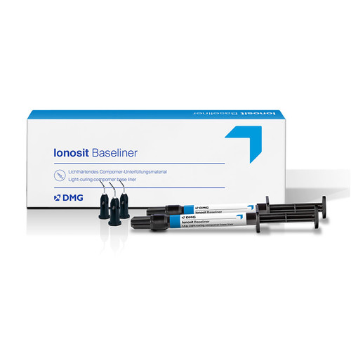 DMG Ionosit Baseliner Syringe Pack (2 x 1.5gm Syringes, 20 Luer-Lock Tips)