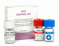 Innovatek hCG Controls (positive, negative, weak positive)	3 vials / kit