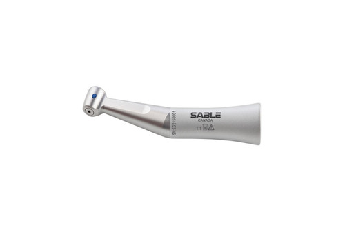 Sable One Piece E-Type 1:1 Ball-Bearing PB Friction Grip Contra-Angle, each