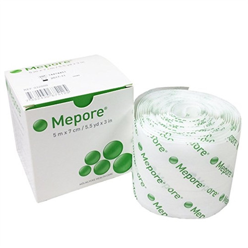 Mepore Non-Sterile Roll  7cm x 5m (3" x 5.5yds) 1roll/box