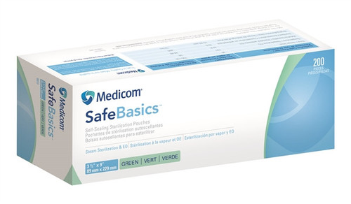 Medicom SafeBasics Sterilization Pouches 200/box