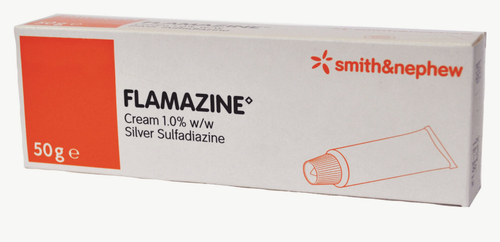 Flamazine 1% Silver Sulfadiazine Cream 50g