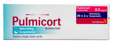 Pulmicort Nebuamp 0.5mg/mL Inhalation Suspension (20 x 2mL Respules)