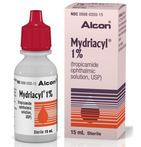 Mydriacyl 1% Ophthalmic Solution 15mL