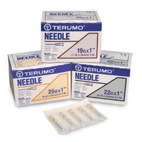 Terumo Needle 21g x 1" 100/bx