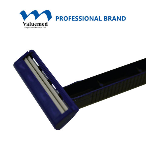 Twin Blade Disposable Razor 100/box