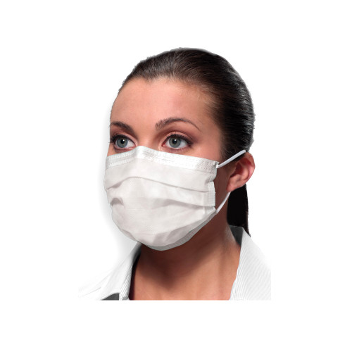 Crosstex Ultra Sensitive Earloop Mask, Level 3, White 50/box