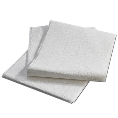 Graham Exam Drape Fan Folded 36" x 48" 2ply White 100/case