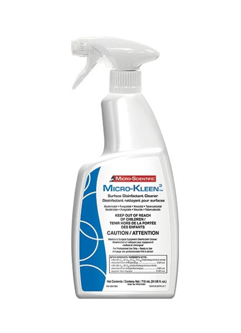 Micro-Kleen3 Surface Disinfectant 24 oz Spray Bottle