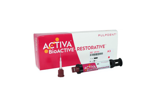 PulpDent ACTIVA BioACTIVE Restorative Single Refill A3 Shade 5mL+20 tips