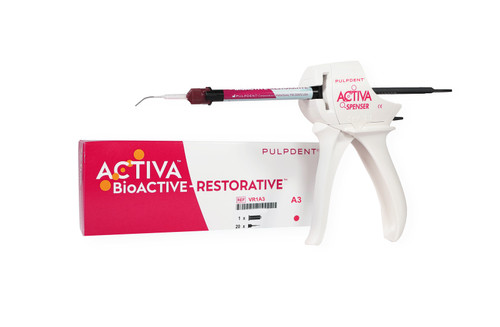 PulpDent ACTIVA  BioACTIVE Restorative STARTER KIT  A3 Shade